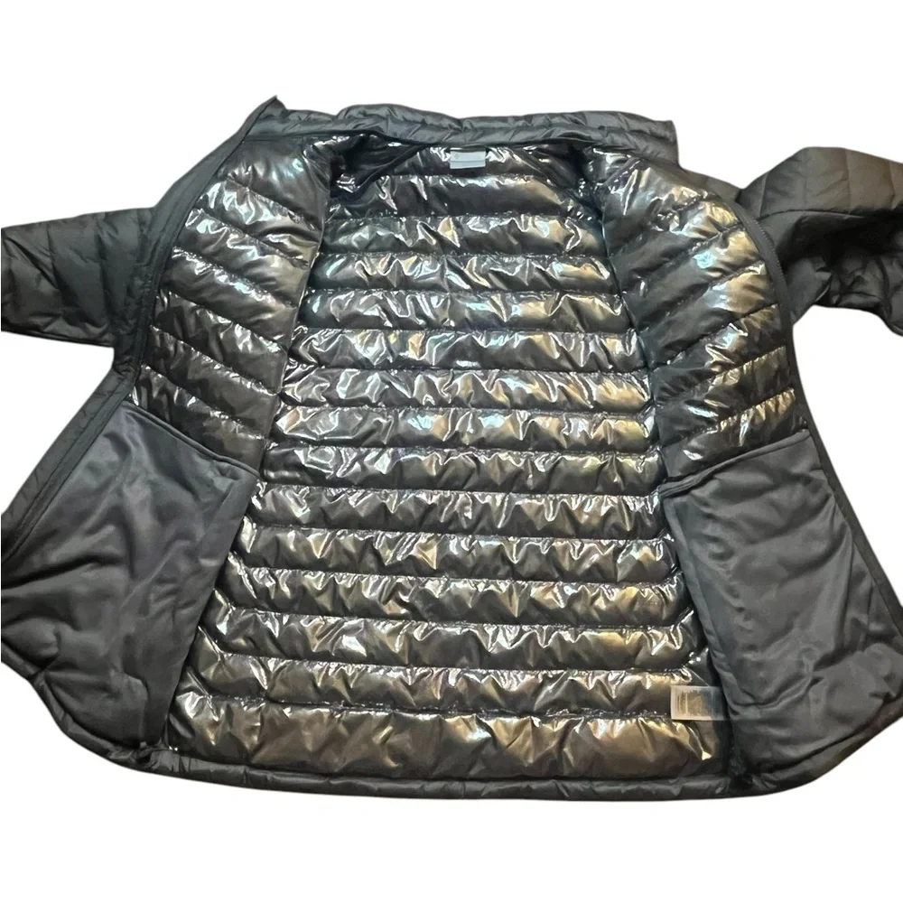 🌟SOLD🌟Columbia White Out Men’s Large Jacket Omni-Heat Thermal Reflective Lining - Picture 4 of 9